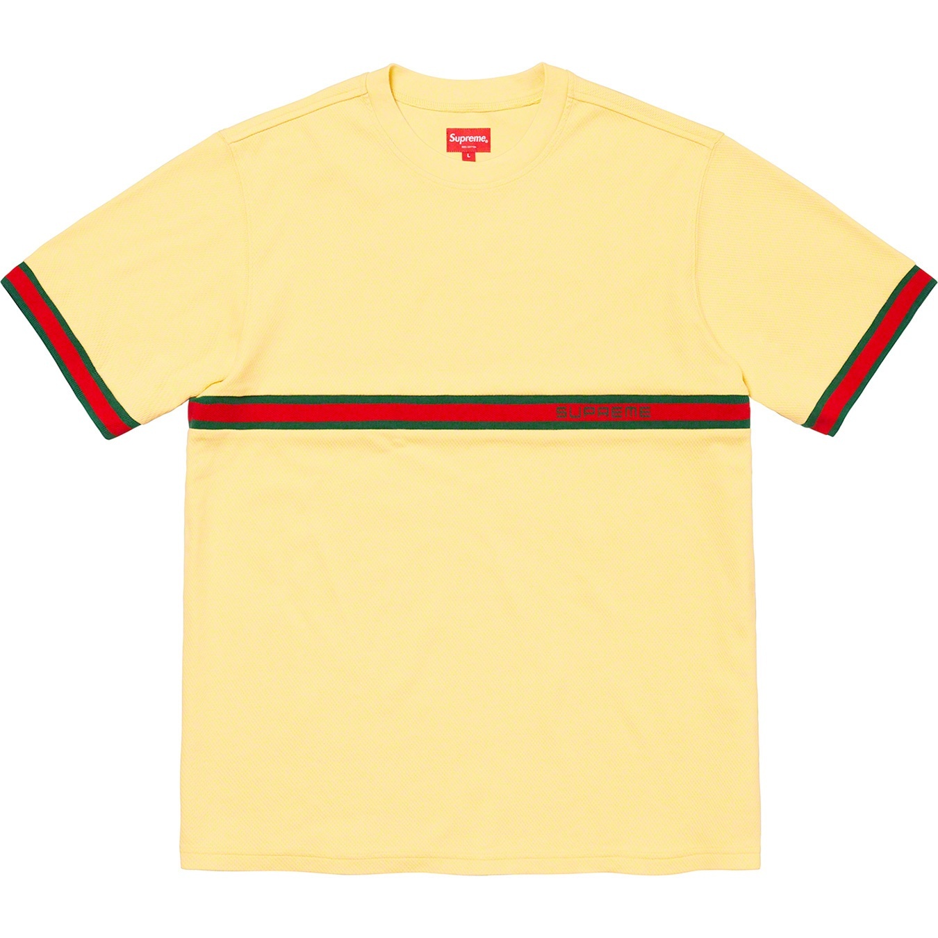 Knit Stripe S/S Top view 3
